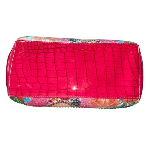 Nicole Lee Whimsy Floral Garden Girl Pink Shoulder Bag - Picture 5 of 9